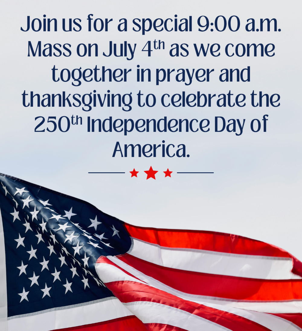 Special Mass 4th Of July