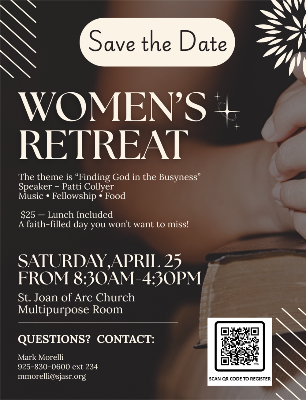 Womens Retreat With Qr Code