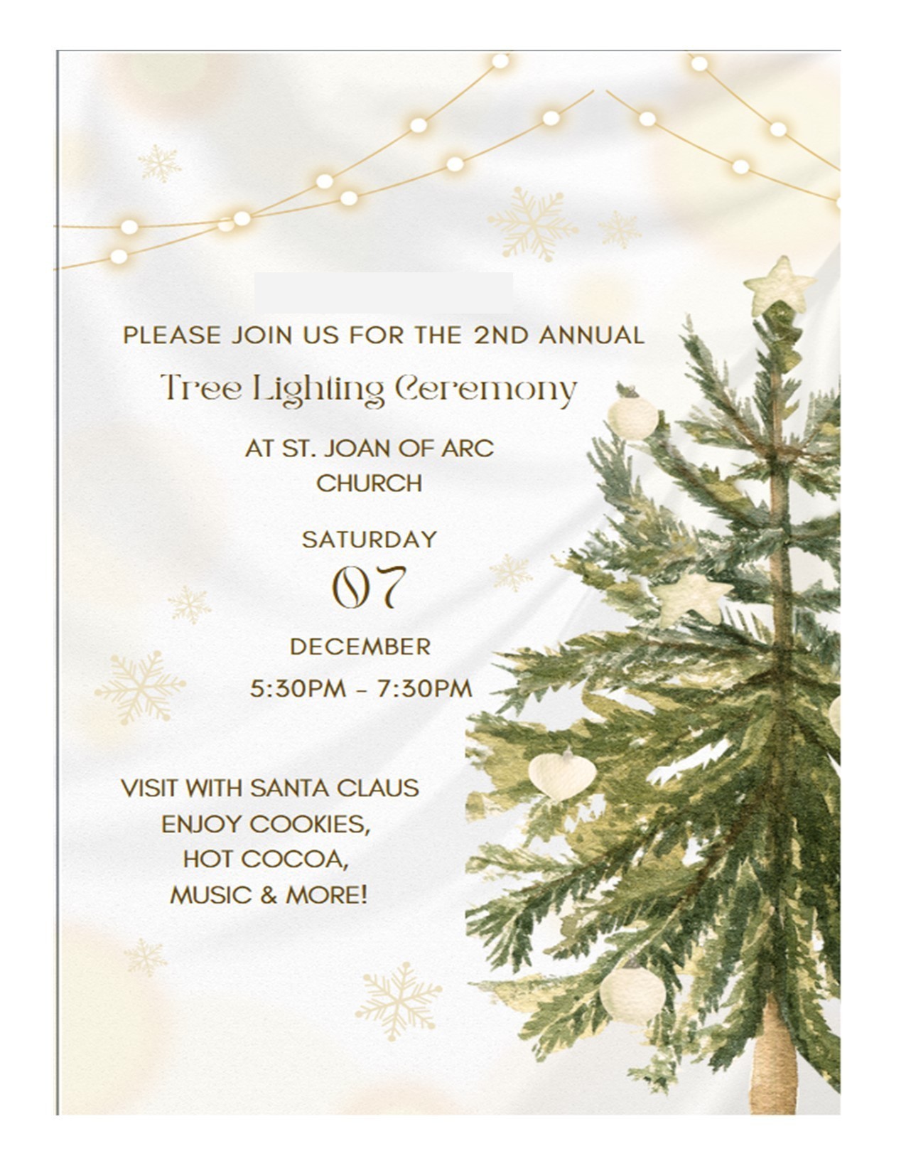 Tree Lighting Ceremony Final