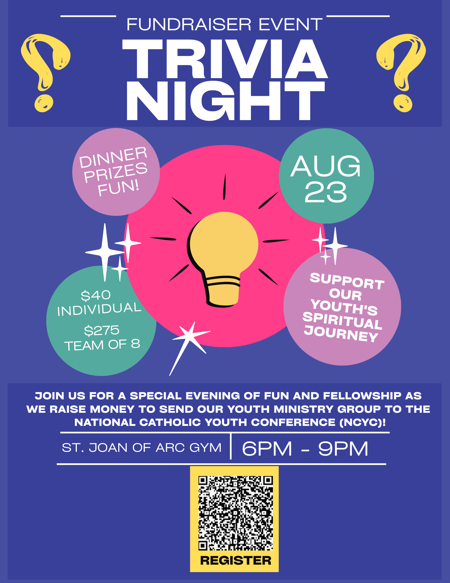 Trivia Day Flyer 2025