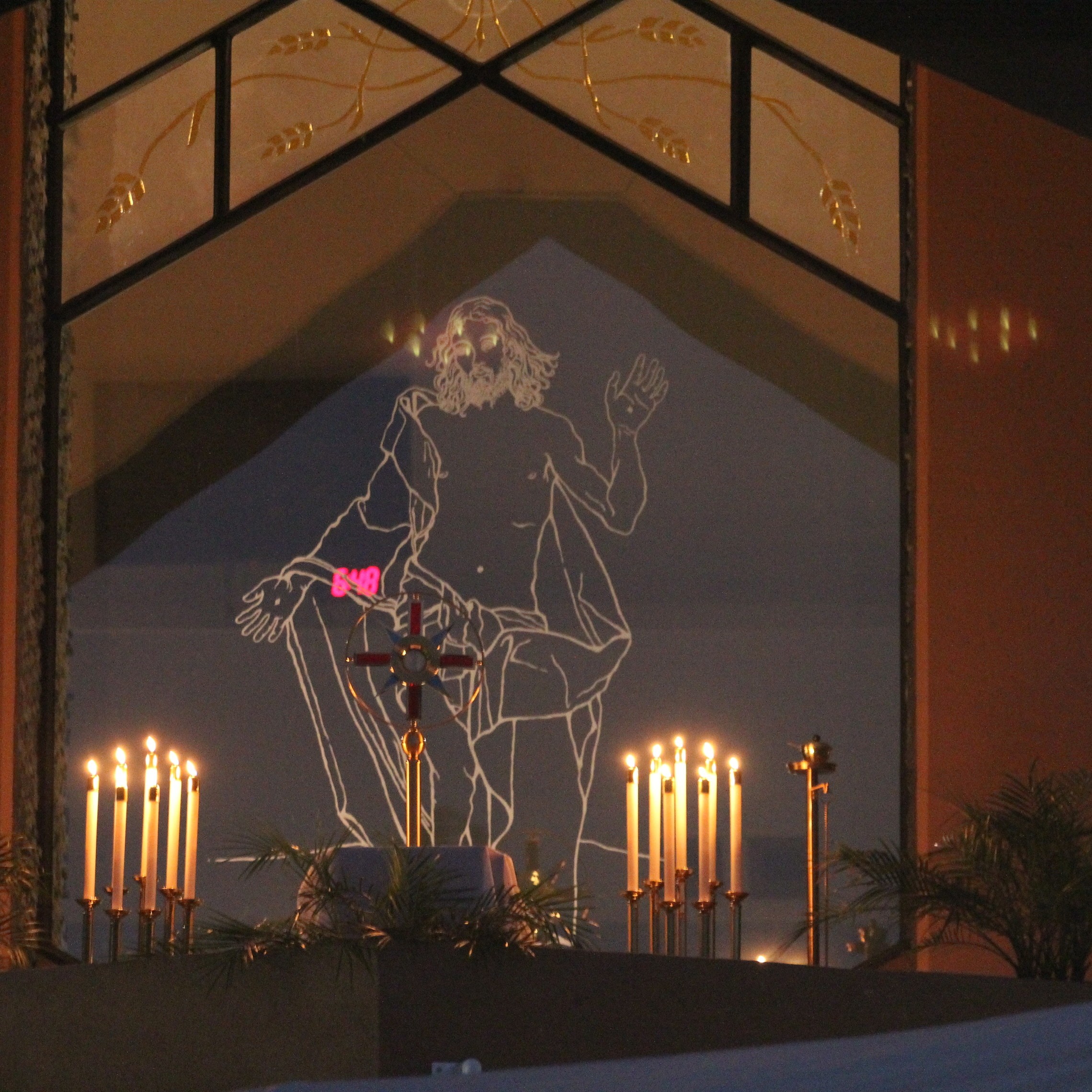 Mostrance And Candles