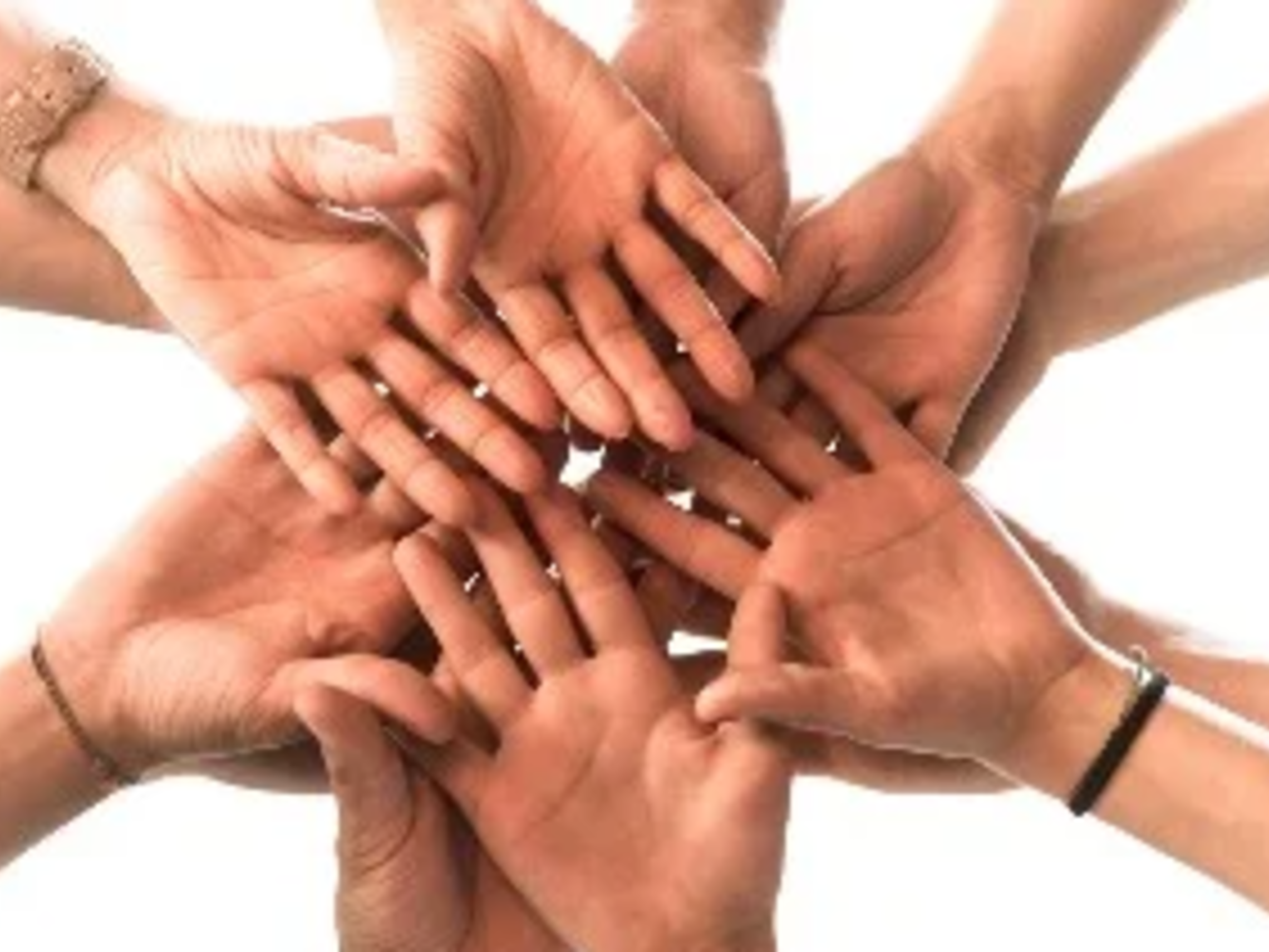 Many Helping Hands Image